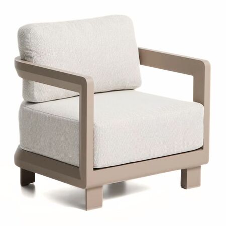 Kave Home Outdoor Sessel Nerano von Kave Home Taupe
