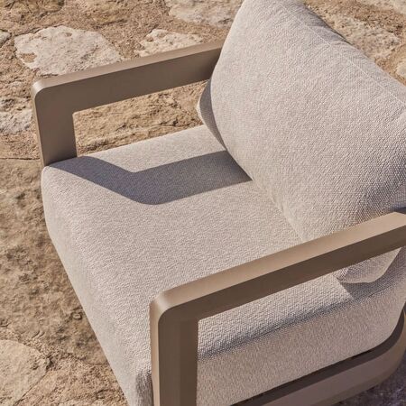 Kave Home Outdoor Sessel Nerano von Kave Home Taupe