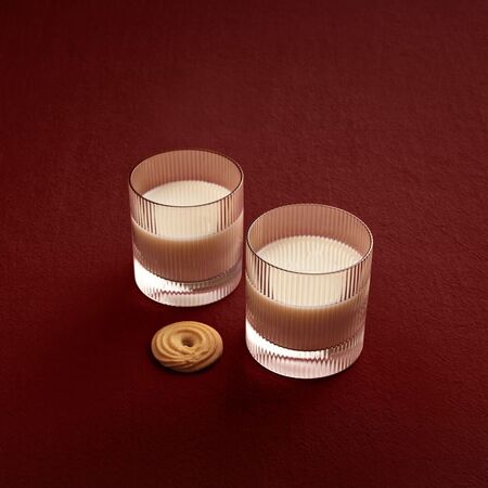Ferm Living Gläser Ripple Thermal von Ferm Living Blush