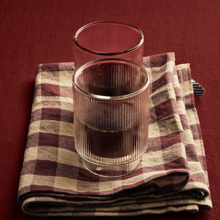 Ferm Living Gläser Ripple Thermal von Ferm Living Blush