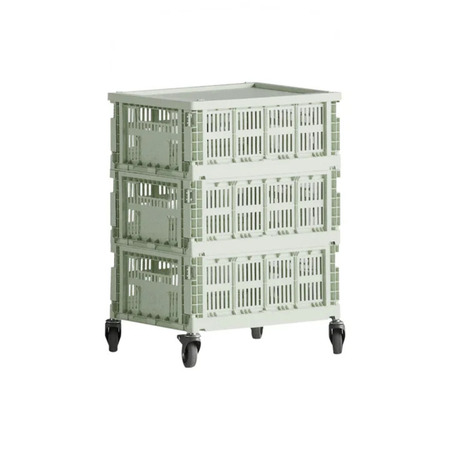 HAY Accessoires Colour Crate Mint