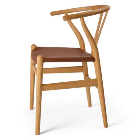 Carl Hansen & Søn,Stuhl CH24P Wishbone von Carl Hansen & Søn,Eiche geölt / Loke 7060,Stuhl,Holzstuhl