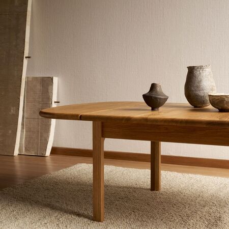 Carl Hansen & Søn Tischbeine CH080 von Carl Hansen & Søn Eiche geölt, H: 44 cm