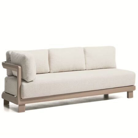 Kave Home 3-Sitzer Sofa Nerano von Kave Home Taupe