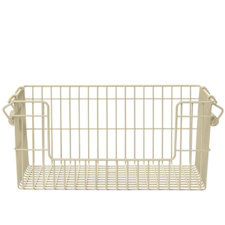 Ferm Living Offene stapelbare Körbe Cala im 8er Set von Ferm Living Cashmere