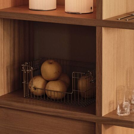 Ferm Living Offene stapelbare Körbe Cala im 8er Set von Ferm Living Cashmere