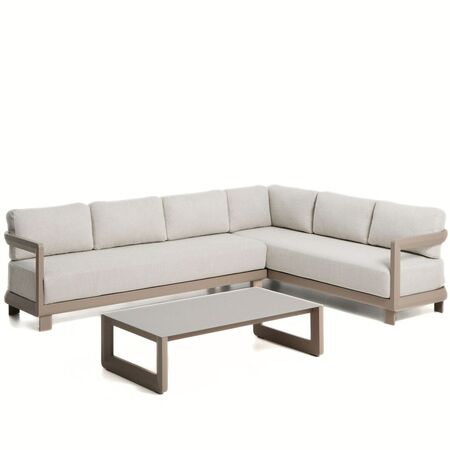 Kave Home Outdoor Set 4 Nerano von Kave Home Taupe