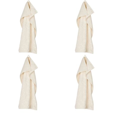 Ferm Living Handtuch Cilla im 4er Set von Ferm Living Off White