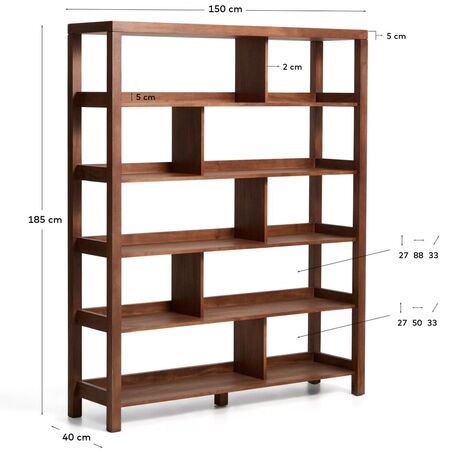 Kave Home Regal Norani von Kave Home Nussbaum 