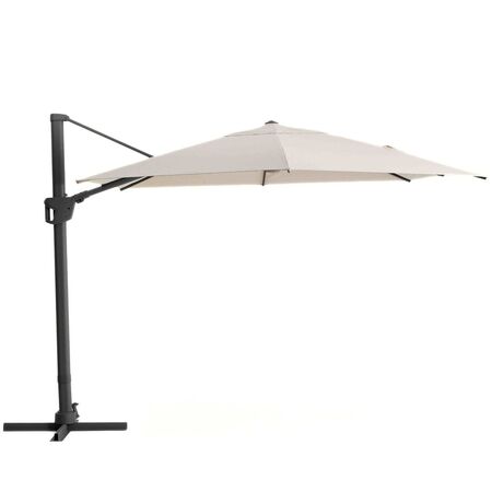 Kave Home Exzentrischer Sonnenschirm Noli von Kave Home L: 420 cm, Grün