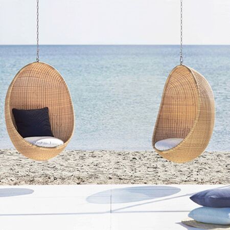 Sika-Design Hängender Egg Outdoor Sessel von Sika-Design