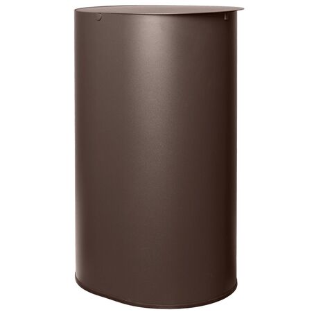 Ferm Living Papierkorb Enkel Bin Large von Ferm Living  Dark Chocolate