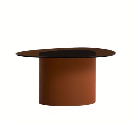 Kave Home Couchtisch Olir von Kave Home L: 74 cm / B: 81.5 cm / H: 43 cm, Cognac