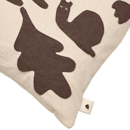 Ferm Living Kids Kissen Lunden von Ferm Living Off-white / Dark Chocolate