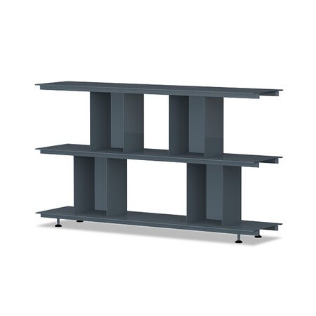Nils Holger Moormann Zoll D - 2 Stufen Anthrazit matt, B: 140 cm, H: 70 cm