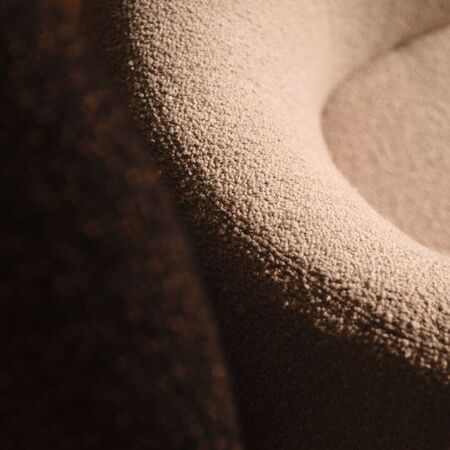 Ferm Living Kids Lounge Chair Rico von Ferm Living Natural - Soft Bouclé