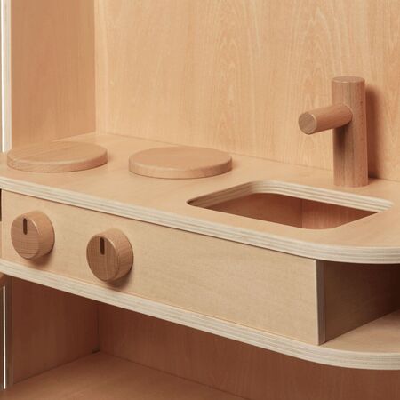 Ferm Living Faltbare Spielküche Toro von Ferm Living Natur