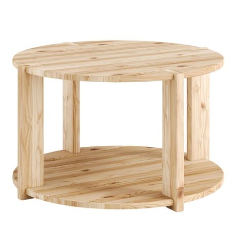 Karup Couchtisch Tuck von Karup Rund mit grossem Stauraum