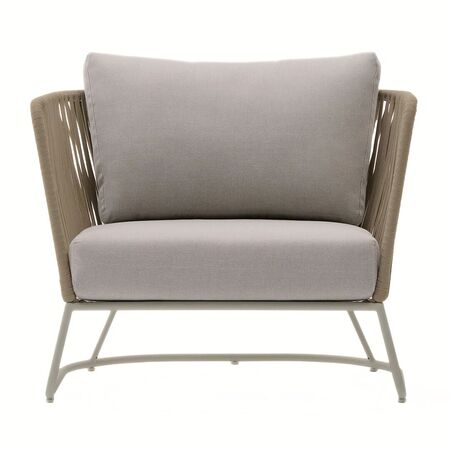 Kave Home Outdoor Sessel Saconca von Kave Home Beige