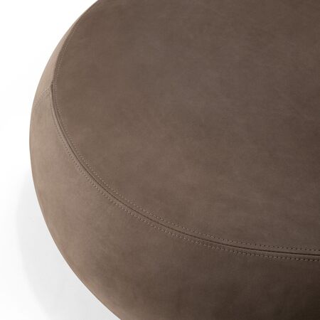 Ethnicraft Sitzhocker Orb von Ethnicraft Fawn nubuck