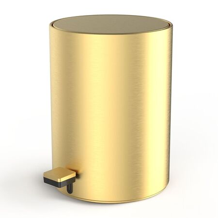 Decor Walther Pedaleimer TE 50 von Decor Walther Matt Gold PVD