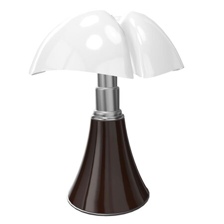 Martinelli Luce Tischleuchte Pipistrello von Martinelli Luce Dunkelbraun