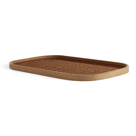 Ethnicraft Valet Tablett Second Nature von Ethnicraft XL, Auburn 