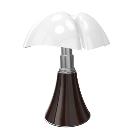 Martinelli Luce Tischleuchte Minipipistrello von Martinelli Luce  Dunkelbraun