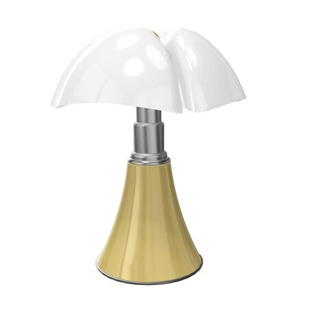 Martinelli Luce Tischleuchte Minipipistrello von Martinelli Luce  Messing natur satiniert