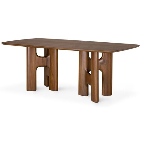 Ethnicraft Tisch Flow von Ethnicraft L: 200 cm, Teak - Wildes Braun