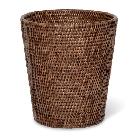 Decor Walther Papierkorb Basket PK von Decor Walther Dunkles Rattan