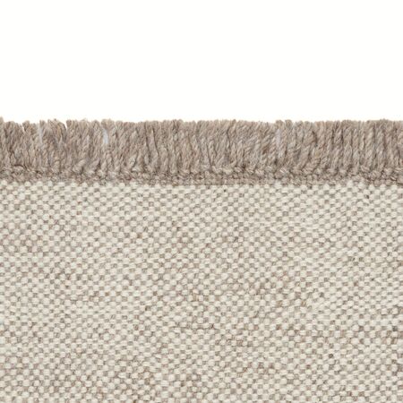 Kvadrat Rugs Teppich Yield Naturally Coloured Fringes von Kvadrat L: 170 cm / B: 240 cm, 0111