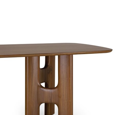 Ethnicraft Tisch Flow von Ethnicraft L: 200 cm, Teak - Wildes Braun