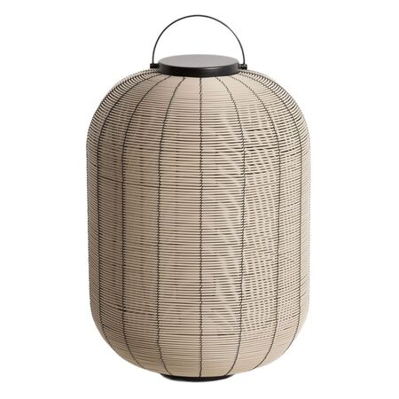 Kave Home Tragbare LED-Tischlampe Saranella von Kave Home Beige