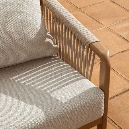 Kave Home Outdoor Set Sirte von Kave Home Ecru / Natur