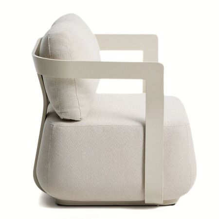 Kave Home Outdoor Sessel Tamaris von Kave Home Ecru