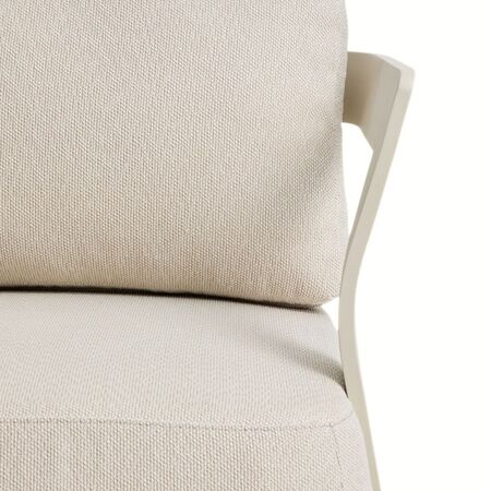 Kave Home Outdoor Sessel Tamaris von Kave Home Ecru
