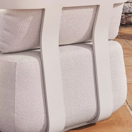 Kave Home Outdoor Sessel Tamaris von Kave Home Ecru
