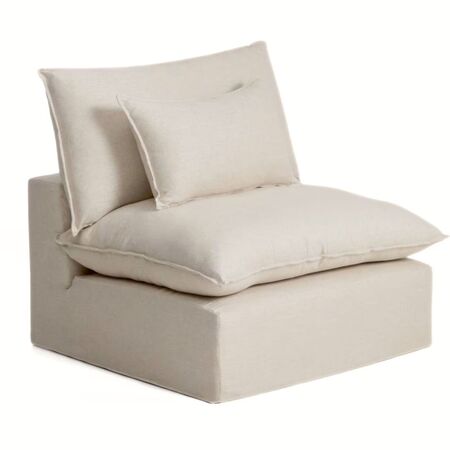 Kave Home Sessel Anarela von Kave Home B: 110 cm, Beige
