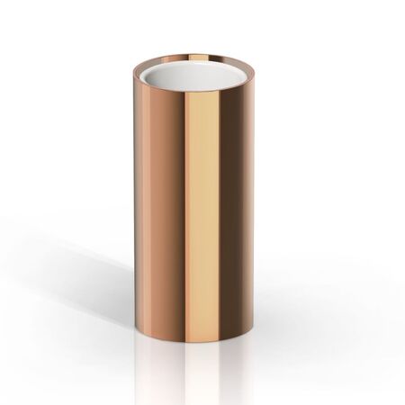 Decor Walther Mundglas MK SMB von Decor Walther Roségold PVD, Weiss