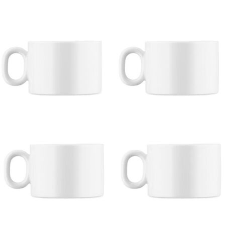 Tee-Obertasse Dressed im 4er Set von Alessi