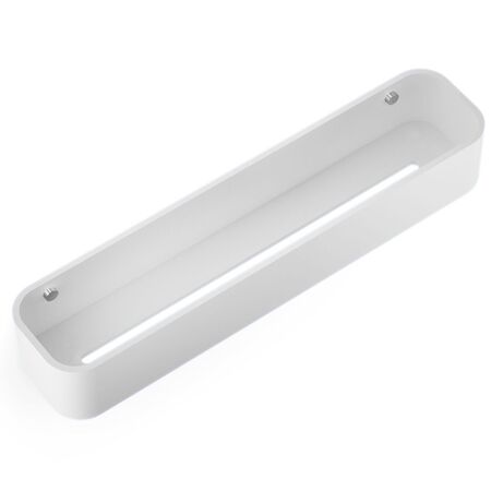 Decor Walther Duschcontainer STONE DCT45 von Decor Walther Matt Weiss, B: 45 cm, Chrom