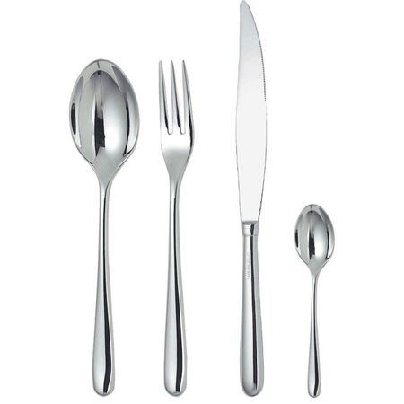 Alessi Alessi Besteckset 24-teilig Caccia Messer Hohler Griff