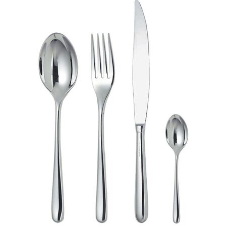 Alessi Alessi Besteckset 24-teilig Caccia Gabel 4 Zinken