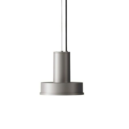 Santa & Cole Pendelleuchte Arne S Domus von Santa & Cole Aluminium grau, 1-10V