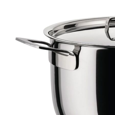 Kasserolle mit zwei Griffen Pots&Pans von Alessi