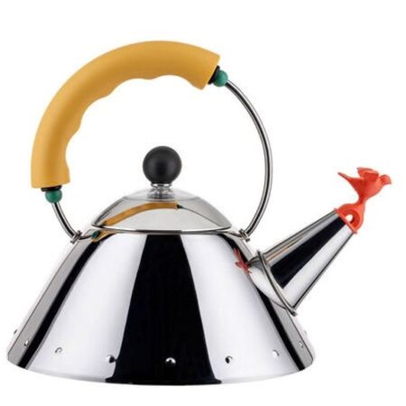 Alessi Wasserkessel 9093/1 von Alessi Gelb