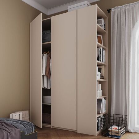 2-türiger Schrank 'Modular Plus' mit Seitenregal