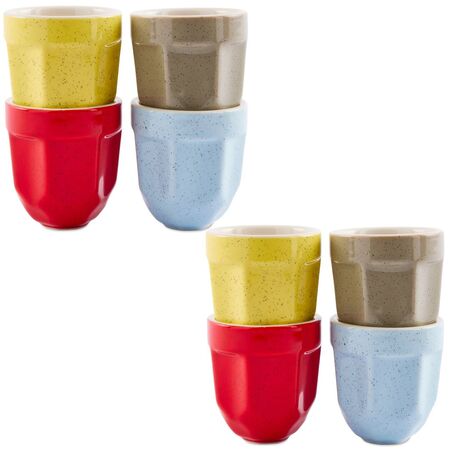 Espresso Tassen Polygon im 8er Set von La Marzocco x POLSPOTTEN