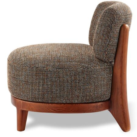 POLSPOTTEN Lounge Sessel Fizz von POLSPOTTEN Dunkelbraun